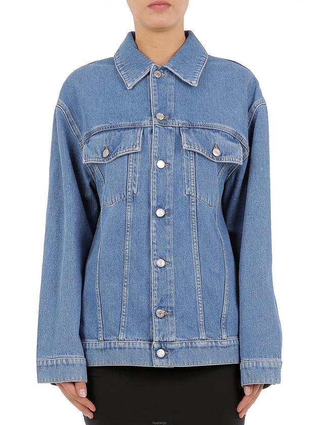 Jeremy scott viva avant garde denim jacket - MOSCHINO - BALAAN 5