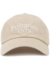 1978 WASHED BALL CAP PUTTY - POLYGRAM - BALAAN 3