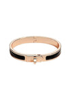 Mini Clic Kelly Bracelet Gold Black - HERMES - BALAAN 1