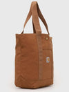 Canvas Tote Bag Brown - CARHARTT WIP - BALAAN 3