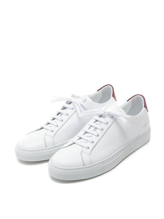 Retro Low Sneakers White - COMMON PROJECTS - BALAAN 1