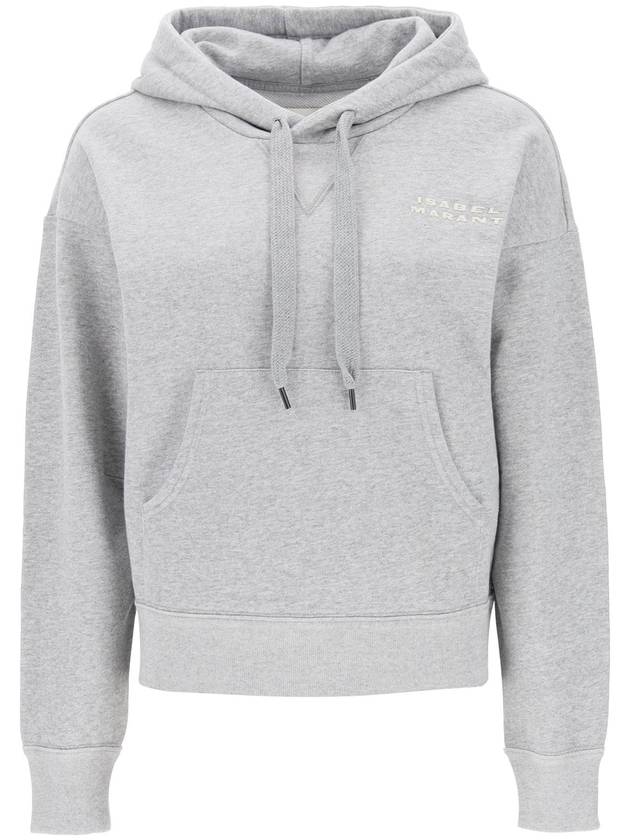 logo embroidery hoodie SW0102FAA2M41I - ISABEL MARANT - BALAAN 2