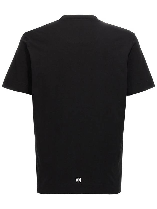 Long Sleeve T-Shirt BM716G3YM8001 BLACK - GIVENCHY - BALAAN 3