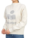 Moby Logo Print Sweatshirt Ecru - ISABEL MARANT - BALAAN 6