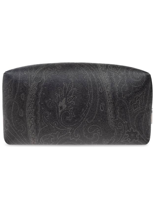 Etro Cosmetic Bag With Logo, Men's, Grey - ETRO - BALAAN 3