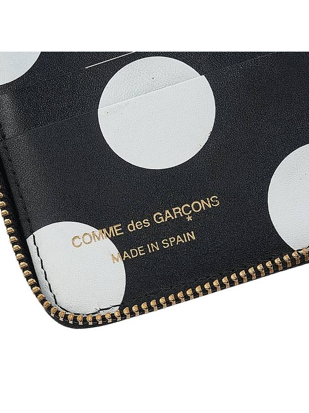 Pickup round dot half wallet SA2100GP POLKA DOT PRINT - COMME DES GARCONS - BALAAN 7