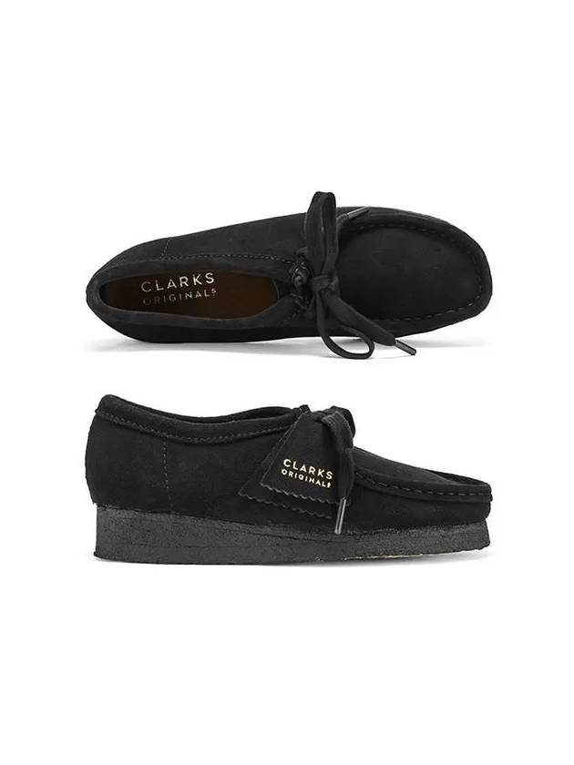 Wallaby Suede Loafers Black - CLARKS - BALAAN 2