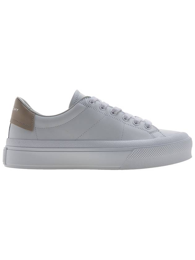 G4 Logo Leather Low-Top Sneakers White - GIVENCHY - BALAAN.