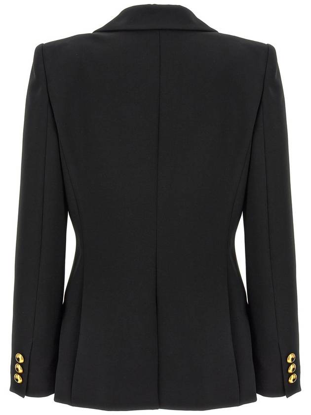 Moschino Single-Breasted Crepe Blazer - MOSCHINO - BALAAN 2