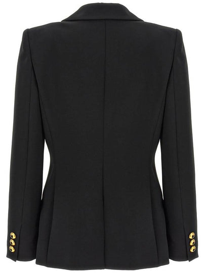 Moschino Single-Breasted Crepe Blazer - MOSCHINO - BALAAN 2