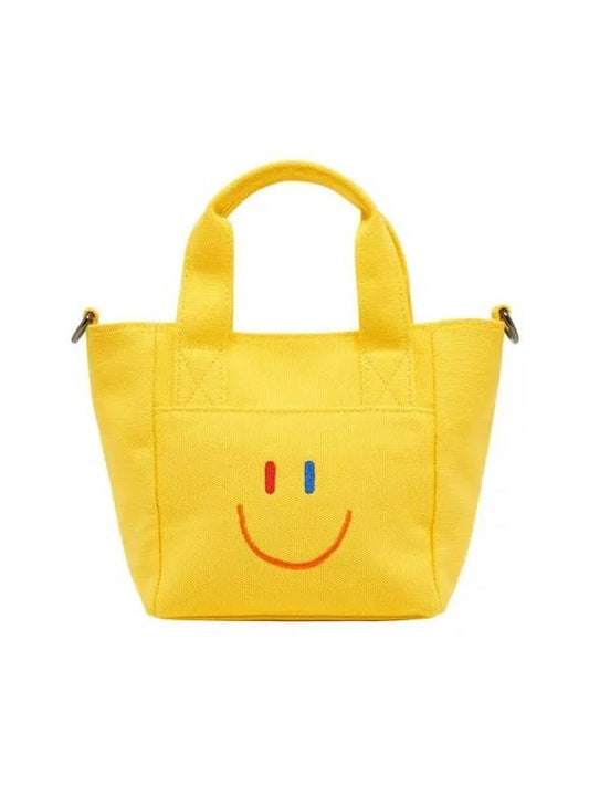 LaLa Small Cross Bag Yellow - LALA SMILE - BALAAN 1