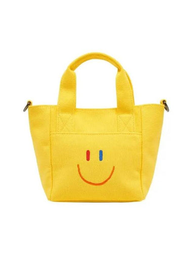 LaLa Small Cross Bag Yellow - LALA SMILE - BALAAN 1