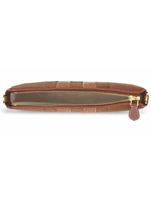 Olympia Check Shoulder Bag Birch Brown - BURBERRY - BALAAN 5