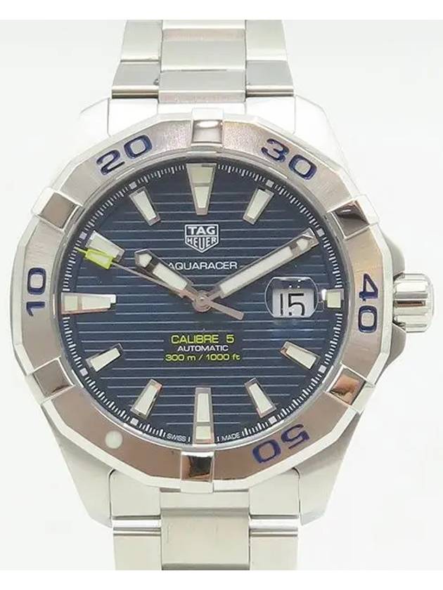 WAY2012 BA0927 AQUARACER CALIBER5 Caliber 5 43MM Automatic Steel Men s Watch - TAG HEUER - BALAAN 1