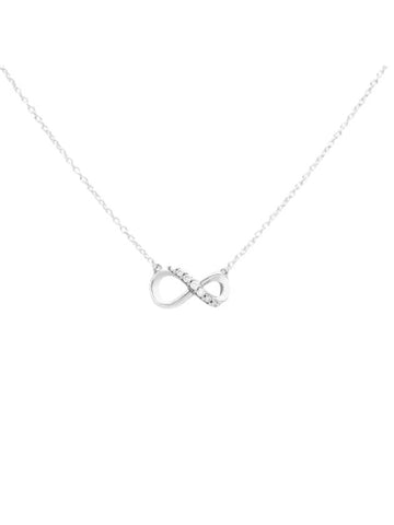 Sparkling Infinity Collier Necklace Silver - PANDORA - BALAAN 1