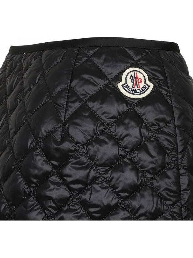 2D00008 788L9 999 Diamond Quilted Padded Mini Skirt - MONCLER - BALAAN 4