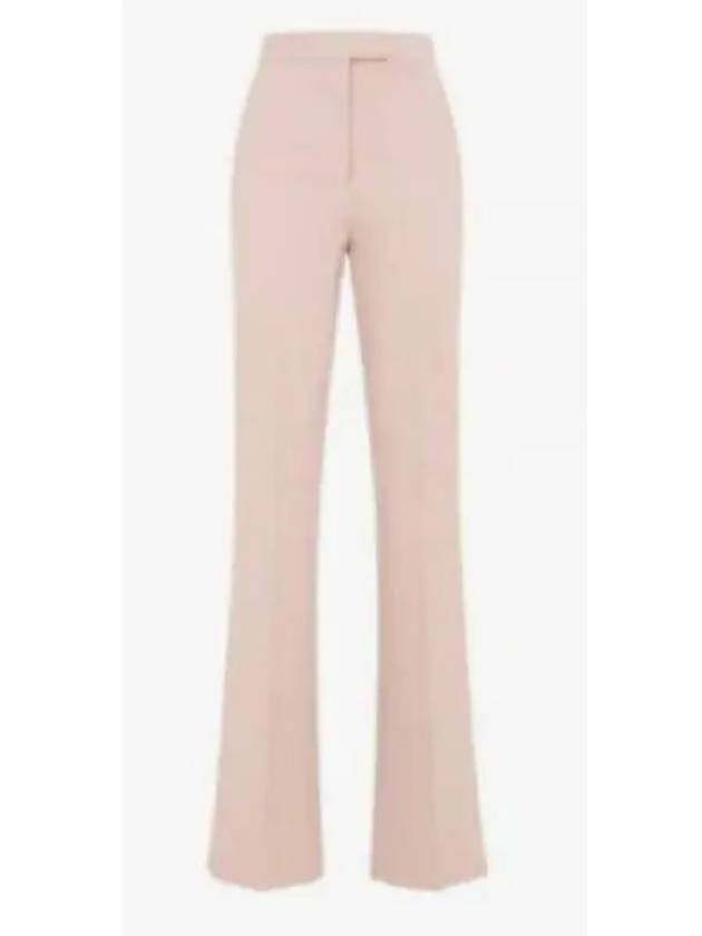 Norcia Viscose Straight Pants Powder Pink - MAX MARA - BALAAN 2