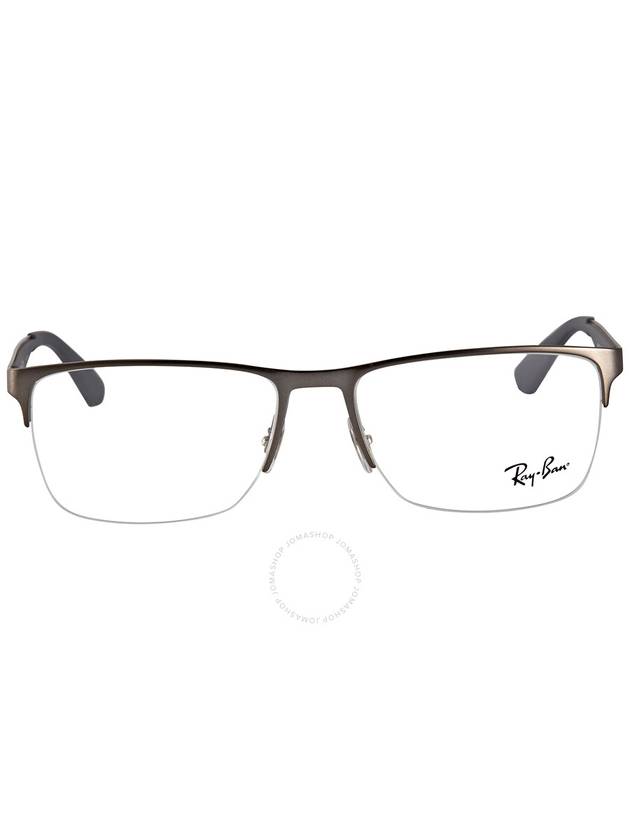 Ray Ban Demo Rectangular Unisex Eyeglasses RX6335 2855 56 - RAY-BAN - BALAAN 2