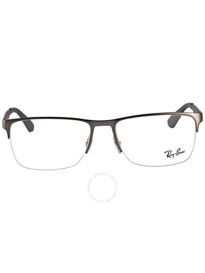 Ray Ban Demo Rectangular Unisex Eyeglasses RX6335 2855 56 - RAY-BAN - BALAAN 2