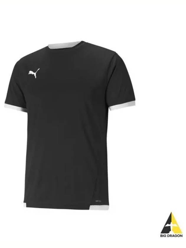 Liga Jersey Short Sleeve T Shirt Black - PUMA - BALAAN 2