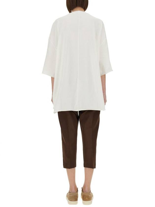 Rick Owens Oversize T-Shirt - RICK OWENS - BALAAN 3