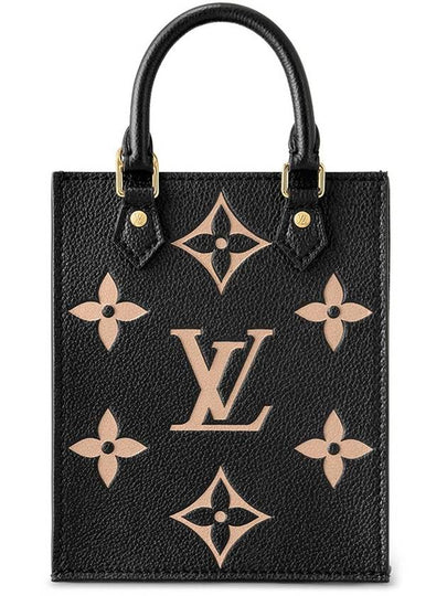 Petit Sac Plat Monogram Empreinte Tote Bag Black - LOUIS VUITTON - BALAAN 2