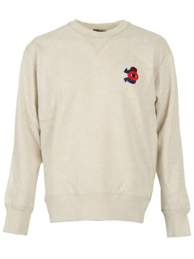 Mike Embroidered Logo Sweatshirt Ecru - ISABEL MARANT - BALAAN 2