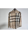 S Brit House Check Cotton Shirt 8018569 - BURBERRY - BALAAN 7