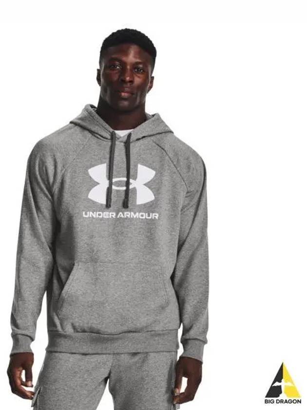 Rival Fleece Logo Hoodie 1379758 025 - UNDER ARMOUR - BALAAN 1