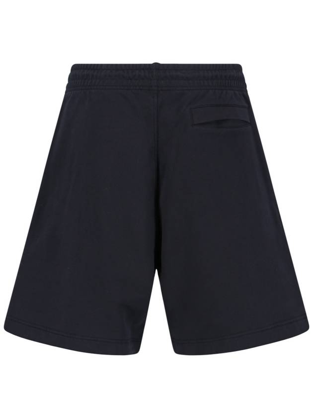 Bold Fox Head Patch Oversized Jog Shorts Black - MAISON KITSUNE - BALAAN 3