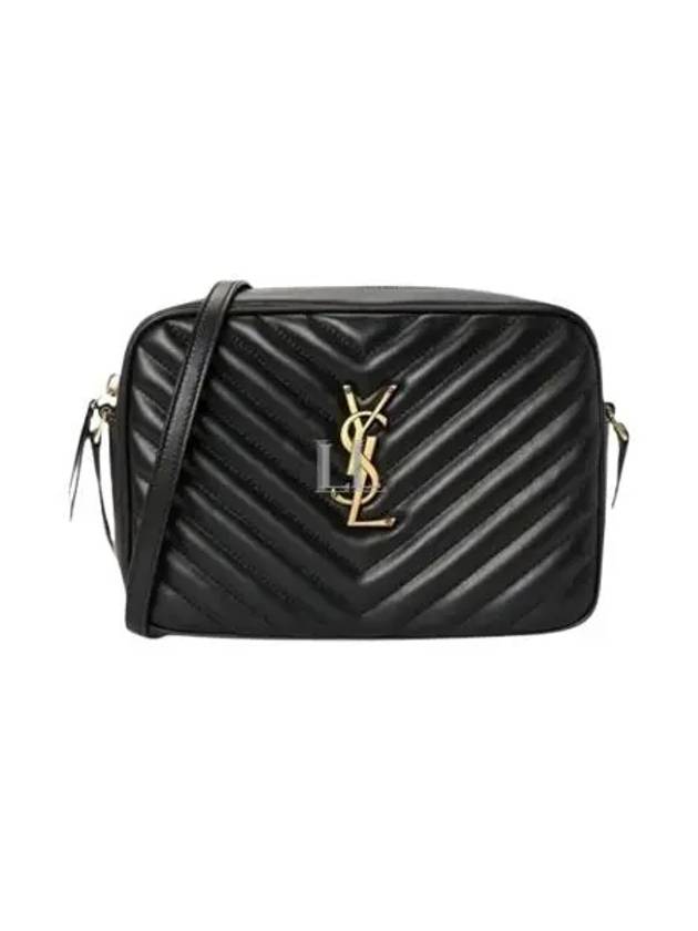 Roux Quilted Cross Bag Black - SAINT LAURENT - BALAAN 2