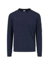 Light Fleece Sweatshirt Navy - CP COMPANY - BALAAN 2