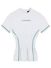 Kim short sleeve t-shirt white - J.LINDEBERG - BALAAN 2