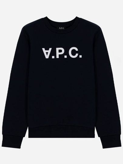 VPC Logo Sweatshirt Navy - A.P.C. - BALAAN 2