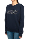 Women's brushed sweatshirt SWIW 408B BLUE - AUTRY - BALAAN 2