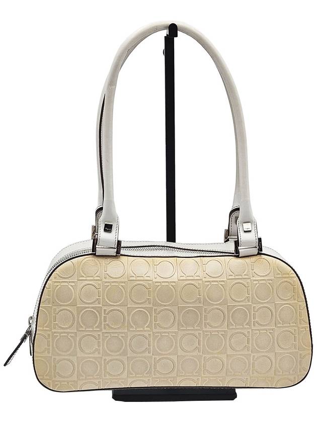 Ferragamo Salvatore two tone baguette small bag - SALVATORE FERRAGAMO - BALAAN 3