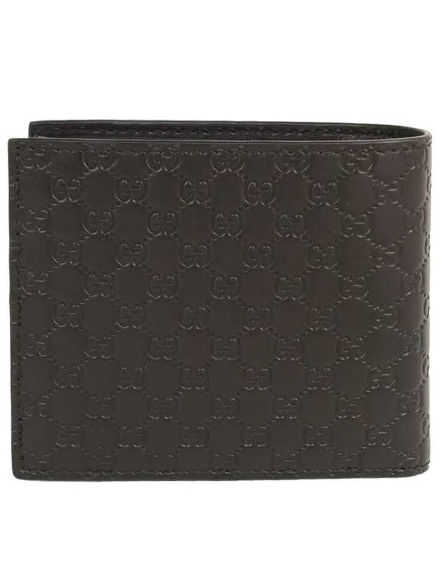 Micro GG Ssima Bifold Wallet Black - GUCCI - BALAAN 3