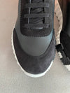 Bouncing Leather Low Top Sneakers Noir - HERMES - BALAAN 4