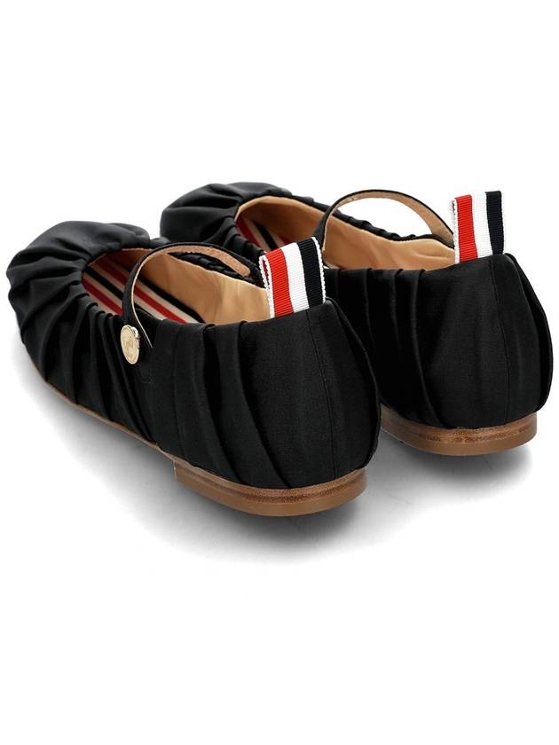 Tom John Ruched Ballerina Shoes FFS024B 001 - THOM BROWNE - BALAAN 4