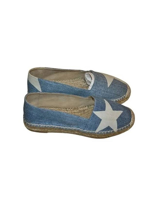 322575 Star denim espadrille - STELLA MCCARTNEY - BALAAN 1