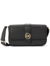 Greenwich Small Saffiano Leather Sling Cross Bag Black - MICHAEL KORS - BALAAN 2