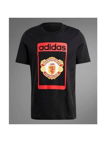 Original Manchester United OG Graphic Short Sleeve T-Shirt Black 73818334_121181418 - ADIDAS - BALAAN 1