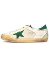 Superstar Low Top Sneakers Green Beige - GOLDEN GOOSE - BALAAN 4