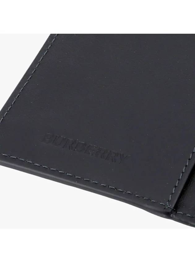 Check Half Card Wallet Grey - BURBERRY - BALAAN 4