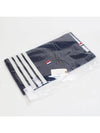 Striped Cashmere Muffler Navy - THOM BROWNE - BALAAN 8