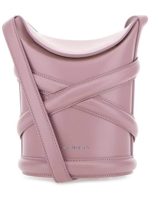 The Curve Small Bucket Bag Pink - ALEXANDER MCQUEEN - BALAAN 2