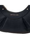 Enzo Small Pebbled Leather Shoulder Bag Black - MICHAEL KORS - BALAAN 7