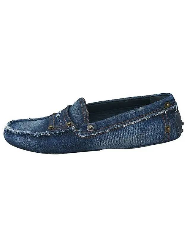 Smith Market Used Luxury Denim Loafers Women s Shoes - TOD'S - BALAAN 5