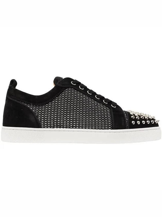 Louis Spike Olato Low Top Sneakers Black - CHRISTIAN LOUBOUTIN - BALAAN 1