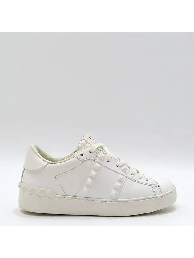 SW2S0A01 Untitled Hidden Bianco Rockstud Sneakers Size 35 - VALENTINO - BALAAN 4